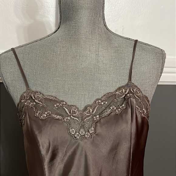 Vintage Victoria’s Secret Satin & Lace Babydoll Dress - Picture 3 of 14